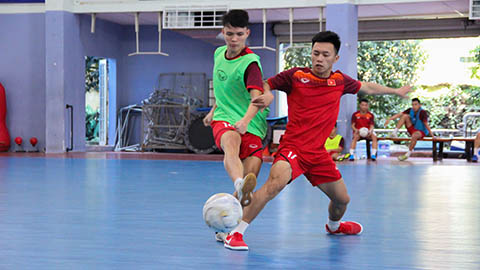 ĐT futsal Việt Nam: Nghỉ muộn, tập sớm để hướng đến mục tiêu World Cup